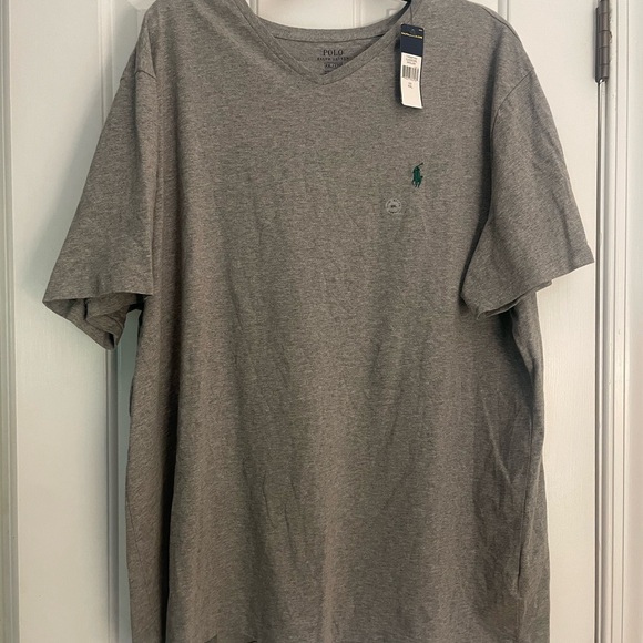 Polo by Ralph Lauren Gray T-Shirt short sleeve 100% cotton - Picture 1 of 6